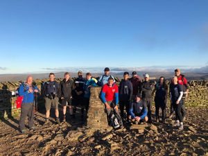 Supporting image for story: Three peaks team raises more than £1,200 for forces charity