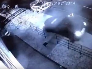 Supporting image for story: Roadblock? Drivers take matters into their own hands - watch