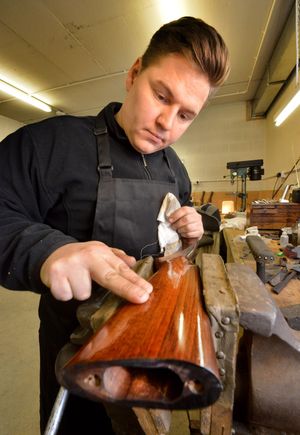 Kristian Reilly, of Midlands Gun Services