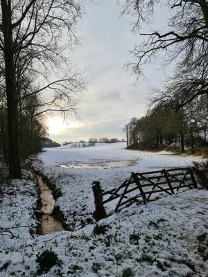 Snowy scenes in Kinver by Jamie Clark