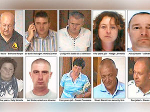 Supporting image for story: Pictured: Gang of 20 jailed for £8m tax and money laundering scam