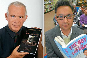 Peter Rhodes and his book and author Sathnam Sanghera