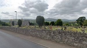 Brecon Cemetery - Less people are being buried in Powys council run cemeteries following a price hike. From Google Streetview