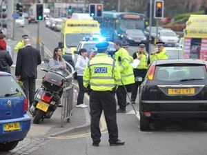 Supporting image for story: Two people airlifted to hospital after scooter collision