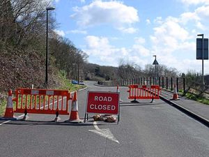 Supporting image for story: Road closed for six weeks to tackle Ironbridge Gorge landslip problem