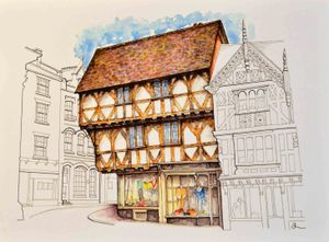 Jilly’s image of the corner of King Street and Broad Street
