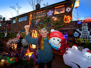 Supporting image for story: Christmas lights display at Walsall home is still a hit with locals 20 years on
