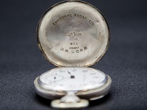 Supporting image for story: Theodore Roosevelt’s stolen pocket watch back at his New York home