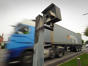 Supporting image for story: South Staffordshire speed camera left badly damaged 
