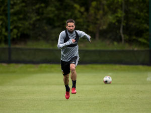 Supporting image for story: Back together, but Wolves still apart in training - IN PICTURES 