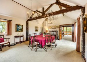 Inside the dining room. Pictures: Berriman Eaton, Bridgnorth