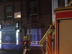 Supporting image for story: Eleven rescued from Wednesbury flat blaze