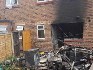 Damage caused by the fire