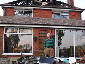 Supporting image for story: Couple tell of blaze nightmare at home