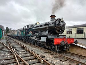 Supporting image for story: Replacement locomotive at steam gala