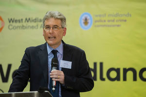 The new Police and Crime Commissioner for the West Midlands Simon Foster 