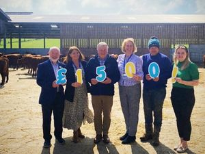 Supporting image for story: Newtown farm open days raise £1,500 for Lingen Davies Cancer Fund