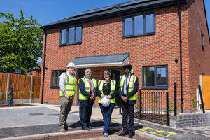 St Vincent Crescent in West Bromwich