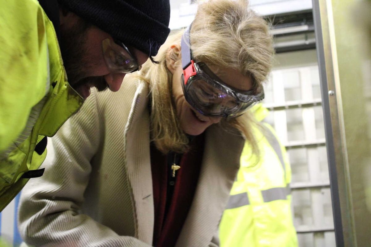 More rural homes promised faster broadband as minister visits remote south Shropshire telephone exchange