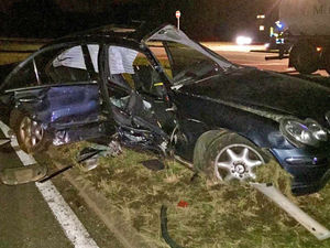 Supporting image for story: Driver critically ill after crash with petrol tanker