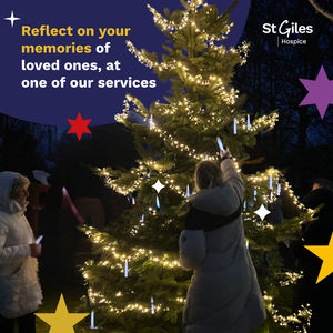 Reflect on your memories of your loved one at one of the Light up a Life services 
