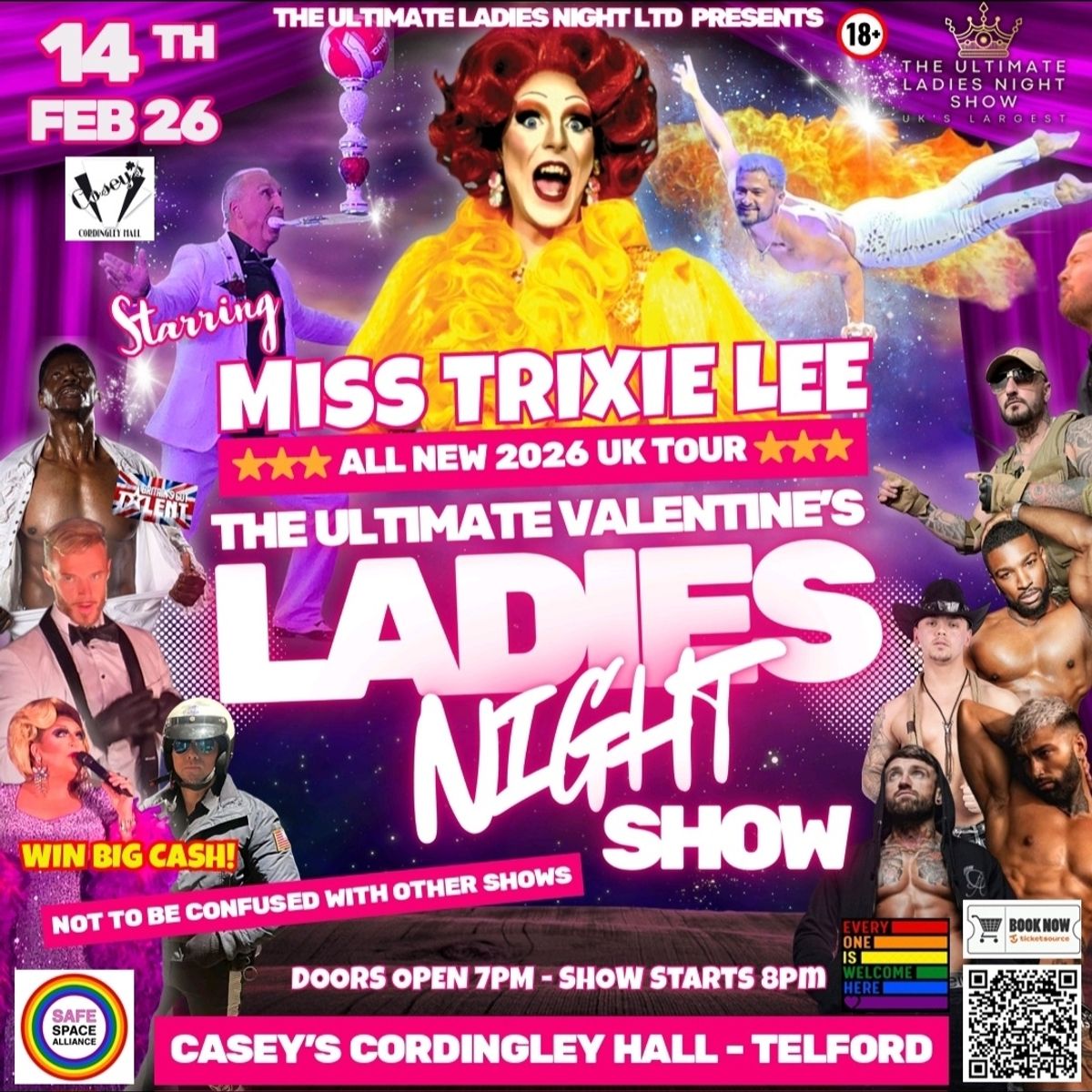 Uncensored and unleashed: The Ultimate Ladies Night Show hits Telford this February Uncensored and unleashed: The Ultimate Ladies Night Show hits Telford this February