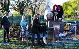 Supporting image for story: Five years in the making - Knife dragon becomes a striking national icon for Wales