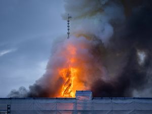Supporting image for story: Danish police close investigation into Old Stock Exchange fire