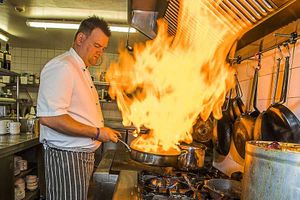 Supporting image for story: Oswestry chef Jack is no flash in the pan