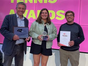 Supporting image for story: Amy Dannatt in the spotlight as Shropshire net a double