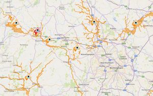 Flood warnings throughout Shropshire