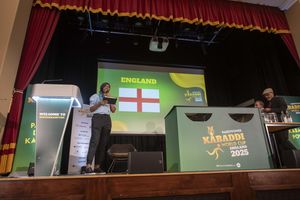 Kabaddi World Cup launch event at University of Wolverhampton, Chancellors Hall. Photo: Catherine Pickard.