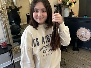 Supporting image for story: Telford schoolgirl raises over £1,300 for cancer charity