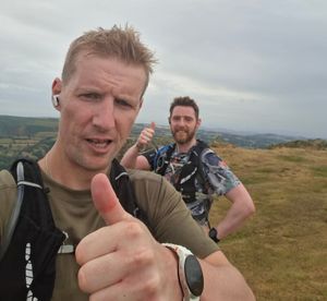 Jack Gould and Matt Penfield will be completing the 53km Sea2Sky Ultra Marathon, up the second highest peak in Snowdon