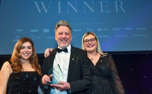 Spencer Greening from The Dental Spa in Shrewsbury wins clinical dental technician of the year at the Private Dentistry Awards