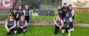 Amy Turner with the Manchester Jetts (second left on back row)