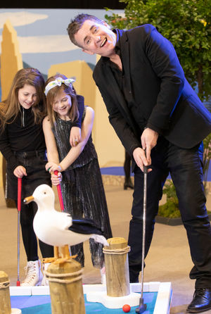 Shane Richie at the Caravan, Camping and Motorhome Show in Birmingham