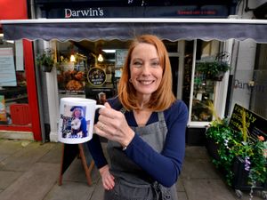Supporting image for story: Cafe owner Gwen brewing up for her time as Shrewsbury's mayor