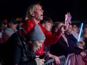 Supporting image for story: 16 dazzling photos as crowds flock to Wolverhampton West Park's big fireworks night
