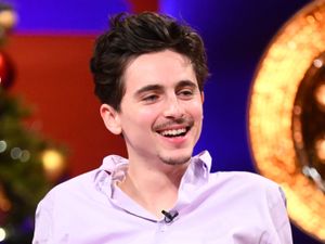 Supporting image for story: Timothee Chalamet says Bob Dylan role in new biopic is one he is ‘most proud of’