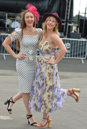 Kelly Brierley of Hednesford, left, with Lucy Brierley, of Derby