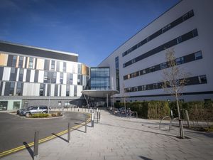 Exterior view of the main entrance to the Royal Hospital for Children and Young People in Edinburgh