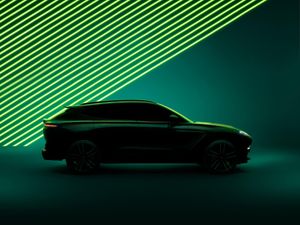 Supporting image for story: Aston Martin teases new higher-performance DBX SUV