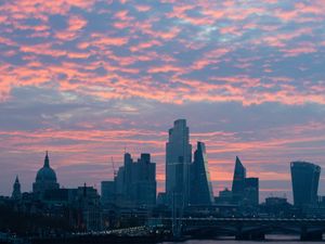 A view of the City of London skyline