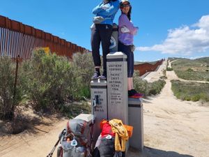 Supporting image for story: Shropshire sisters looking for next adventure after hiking 2,432 miles from Mexico to Canada on the Pacific Crest Trail