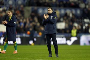 EDITORIAL USE ONLY. No use with unauthorized audio, video, data, fixture lists, club/league logos or 'live' services. Online in-match use limited to 120 images, no video emulation. No use in betting, games or single club/league/player publications