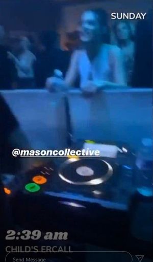 A picture from the party with the location tagged as Child's Ercall