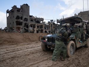 Supporting image for story: Israeli strikes on home and refugee camp in Gaza kill at least 26, say medics