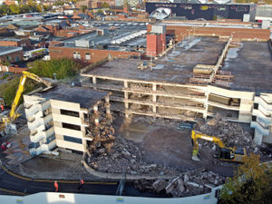 Supporting image for story: WATCH: Demolition work starts to tear down eyesore West Bromwich car park