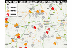 Supporting image for story: Shropshire windfarms fight goes on